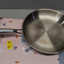 Ziruma Non-Toxic 11" Surgical Grade Stainless Steel Frying Pan, Fully Clad for Fast & Even Heat, PFOA-Free, Induction Compatible, Oven Safe to 500F