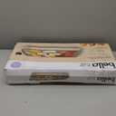 bella 10" x 20" Electric Griddle with EverGood Ceramic Nonstick Coating, Removable Temperature Probe, Dishwasher-Safe Drip Tray & Cool Touch Handles, Cook up to 10 Eggs, 1500 Watt, Oatmilk