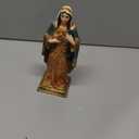 Virgin Mary Statue Sacred Heart Figure Resin Sculpture 11.25 inch Savior Figurine Catholic Religious Gift Home Chapel Decoration (Orange)