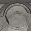 Toothbrush Holders with Sliding Lid, Rotating 3 Slots Bathroom Organizer Countertop, Tooth Brush Toothpaste Holder Bathroom Counter Stand Sink Organizer Caddy for Vanity Makeup Brushes Holder (White+Transparent Black)