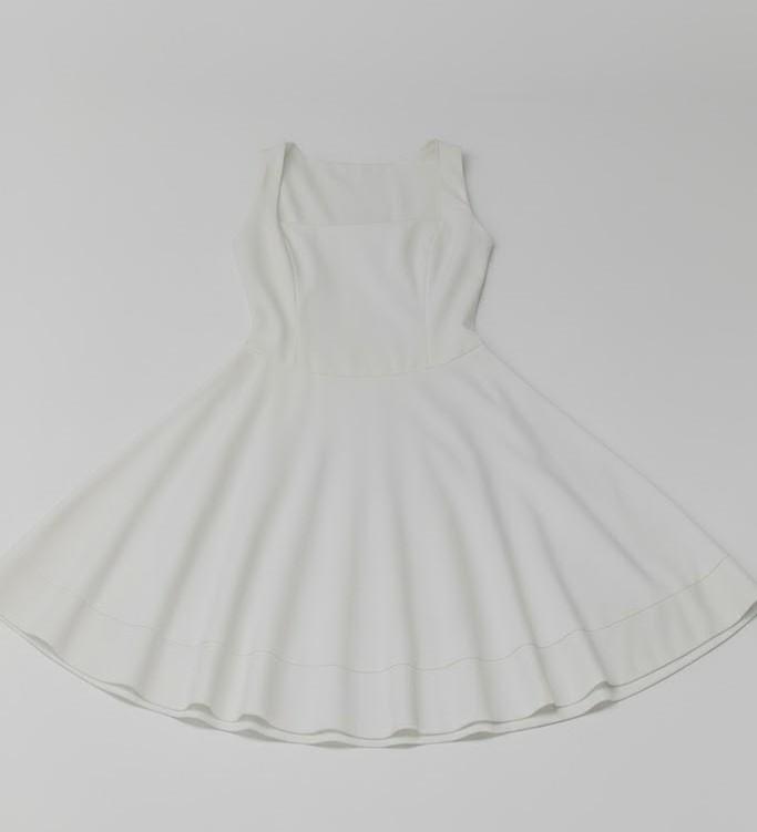 Women's Dress White S