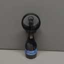 O2COOL Deluxe Handheld Battery Powered Water Misting Fan (Grey) (Single)