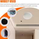 CP3540 Ceiling Cover Plate, Round Electrical Box Cover - 5 Pcs
