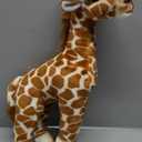 Bearington Twiggie Giraffe Stuffed Animal - 15" Soft and Realistic Baby Giraffe Plush Toy with Cuddly Faux-Fur - Adorable Stuffed Animal Giraffes Gift for Kids, Zoo Lovers, and Plush Collectors