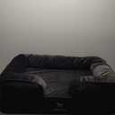 NOAH & PAW Small Dog Bed, 20x15x8 Inch, Cat Bed for Indoor Cats, Orthopedic Eggshell Memory Foam Infused with Cooling Gel, Waterproof Inner Cover Machine Washable (Velvet Collection) (Grey)