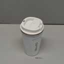 Smilatte 17oz (510ml) Vacuum Insulated Coffee Travel Mug, Leak proof Double Wall Stainless Steel Reusable Cup with Lid, Thermal Tumbler for Hot and Cold Drinks, Matte Texture White (17.2 Ounces)