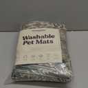 Lovewag Cat Litter Mat 2 Pack - Large 36x48 Machine Washable Easy Clean Non-Slip Waterproof Mats for Cats - (Sage Forest)