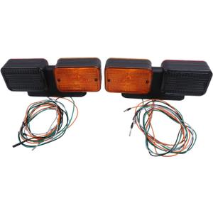 JZGRDN Left & Right Rear Tail Light LVA18272 LVA18273 Compatible with John Deere 1023E 1025R 1026R 2025R 2032R 3025D 3025E 3032E 3035D 3038E 3043D 4044M 4049M 4052M 4066M 5090EL 50100ML 5115ML 5125ML