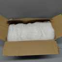 Lotus Karen Faux Fur Throw Blanket Cream White - Big Bubble Rabbit Fluff Blanket for Couch, Small Fluffy Fuzzy Cozy Blanket, Thick Furry Plush Shaggy Blankets, 50x60 Inches