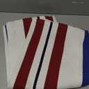 Blue/White/Red Striped Rug 4th of July Door Mat 27.5'' x 43'' Summer Front Porch Rug Independence Day Welcome Doormats for Farmhouse Entrance Porch Outdoors Decor (Blue/red/White, 27.5'' x 43'')