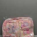 Lovely Girls Backpack School Bag for Students Kids Book Bag with Multiple Pockets Splash-proof Children's Backpack (17inch Set Pink)