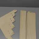 Stylish Wooden Card Display Stand Multi-Functional Tiered Holder for Greeting Cards Photos and Makeup Natural Desktop Storage Rack for Home Office and Retail Use