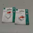 Power Gear Telephone Duplex Adapter, Home or Office, Compatible with Answering Machines, All Brands, RJ14, RJ11, White, 76191b 2 Pack