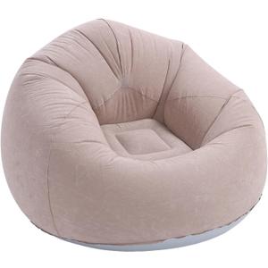 Inflatable Lounge Chair, Portable Foldable Sofa Chair, Comfortable and Soft, Ergonomic Camping Chair, for Living Room Bedroom Balcony Outdoor