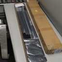 RANTILA 4 Panel Room Divider, 6 FT Folding Privacy Screen with Wide Feet, Freestanding Partition for Room Separation, Portable Room Divider Panel, 89" W x 71" H, Black