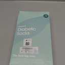 Alpaca Wool Diabetic Socks for Men Women Non Binding Wide Loose Thick Warm Soft Seamless Moisture Breathable Mixcolor, Black+gray, Large, 2 Pair