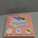 Cake Pop Stand,25 Holes Clear Cake Pops Display Holder,Cake Pop Sticks Kit, Candy Pop Holder,cake pop mold for Party,Wedding,Birthday(White,1-Pack