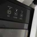 Newair Nugget Ice Maker Countertop - 44lbs/Day, Countertop Sonic Ice Machine, Self-Cleaning & Refillable Water Tank, Pebble Ice Maker, Ideal for Home Office, Kitchen or Bar | Black Stainless Steel