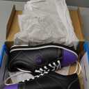 BSI Women's 460 Classic Bowling Shoe - Lightweight Shoes with Cushioned Support for Women (9, Purple & Black)