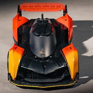 NXIOASN Technic Car Model Kit for Adults to Build - 1:10 Scale Collectible Super Sports Car Building Blocks Set - Gift Idea for Kids, Boys & Girls