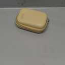 Linpr Digital Camera Case Compatible with Canon Powershot G7X Mark II & III/ SX740/ Sony ZV-1/ RX100 VII, Compact Travel Point & Shoot 4K Vlog Cameras Storage Holder with Lanyard (Khaki)