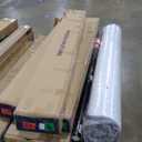 Mellow Naturalista Classic - 12 Inch Solid Wood Platform Bed with Wooden Slats, No Box Spring Needed, Easy Assembly, Queen, Pine