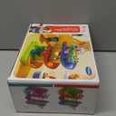 Funwee 2-in-1 Rolling Ball & Racing Car Ramp Toy for Toddlers, Race Track Hammer Lights Ball Drop, Interactive Montessori Learning Game Birthday Gift Idea for Kids 2 3 4 5+Year Old Girl Boy(Yellow)