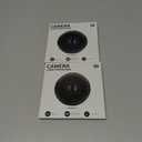 2 x Hoerrye for iPhone 15 Pro & iPhone 15 Pro Max Camera Lens Protector [3+1Pack] Case-Friendly Ultra-HD Glass Screen Protector [Military-Grade Drop Protection, Anti-Scratch] Removal tool, Blue