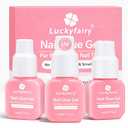 Gel Nail Glue for Press on Nails: No U V Lamp Need, Upgraded Air Fast-curing Super Strong Glue Gel Travel-Size 5ml for Nail Tips Fake Nails & Acrylic Long Lasting 1PCS