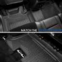 Floor Mats Set for 2016-2026 Dodge Durango (Only for 7 Seats with Bench Seats), All Weather TPE Backrest Mat Trunk Mat Cargo Liner Door Sill Guards Accessories (7 Seats Floor Mats Set)