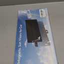 NAZZO Polarized Car Sun Visor Extension, Upgraded Magnetic Sunshade with PC Lens, Anti-Glare Car Visor Sun Blocker for Safe Driving, UV-Filtering/Protection (Grey)