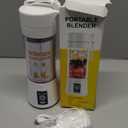 Portable Blender Personal Blender Mini Smoothies Shakes Juicer Cup USB Rechargeable White