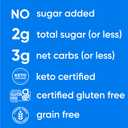 4 x NuTrail Nut Granola Cereal, Blueberry Cinnamon, No Sugar Added, Keto, Low Carb, Gluten Free, Grain Free, Healthy Breakfast 8 oz. 1 Count (EXP 06/28/26)