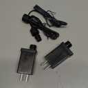 12V 12W 1A Class 2 Power Supply 2 Pack, AC to DC Low Voltage Transformer, IP44 Inflatable Power Adapter for LED Strip Lights, Christmas Decor Light, Indoor/Outdoor Use, UL Listed