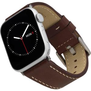 WITHit Replacement Band Compatible with Apple Watch (Brown - Leather, 42 & 44mm)
