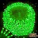 XURISEN Upgraded 403FT 1000 LED Christmas Lights Outdoor, Super Long String Lights 8 Modes & Memory Timer Plug in Fairy Lights for Home Xmas Tree Party Wedding Decor -Green