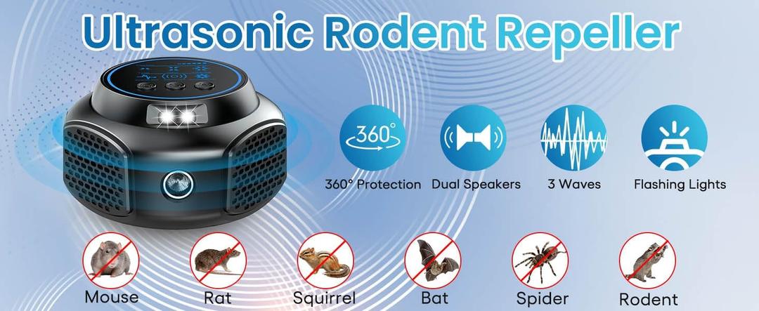 Electronic Repelling Device Mouse Traps