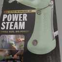 Conair Handheld Garment Steamer for Clothes - Power Steam: Small Size, Big Power - Great for Home, Office, or Travel with Dual Voltage for Worldwide Use, Mint Green