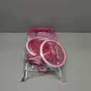 BABESIDE 10 Pcs Baby Doll Stroller Set with Feeding Doll Accessories, Baby Doll Stroller Toys for 12 Inch Dolls, Pretend Play Feeding Toy for Toddlers (Doll Not Included)