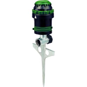 Orbit 58573N H2O-Six Gear-Drive Sprinkler on Metal T-Spike Orbit 58573N H2O-Six Gear-Drive Sprinkler on Metal T-Spike