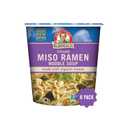 Dr. McDougall's Vegan Miso Ramen Soup - Instant Ramen Noodles Cups - Organic Instant Noodles - Vegan Soup - Vegetarian - 1.9 Ounces - 6 Pack