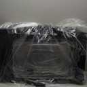 Acrylic Dog Playpen Indoor, Expandable Size & Flexible Shape, Height 30 Inch, Ideal for Small & Toy Dogs, Black