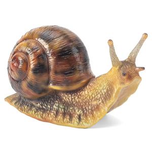 Garden Snail Sculpture, Reptile Resin Sculpture, Suitable for Outdoor Courtyard Pond Garden Lawn Decor Landscape, is The for Garden Enthusiasts (4 inches)