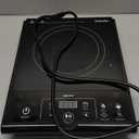 Mueller RapidTherm Portable Induction Cooktop, 1800W Hot Plate Electric Stove Top Burner. 8 Temp Levels, Auto-Off & Pot Detection, LED Display, Child Lock, 4 Programs, Burners for Cooking