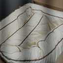 WhatsBedding 3 Inch Memory Foam Mattress Topper King Size, Supportive Fluffy Shredded Memory Foam Filled Pillow Top, Extra Soft Bed Topper for Back Pain Relief, 78x80x3 Inch (White)