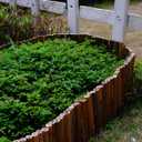 Bamboo 2 Pack Short Fence Outdoor Landscape Edging Flexible Decorative Border 7.8'' H x 47'' L