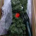 National Tree Company 10 ft Pre-Lit Downswept Douglas Fir Artificial Christmas Tree, 1,000 Clear Lights, 3,933 Tips, Includes Stand, Green