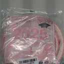 Pink Graduation Decorations Class of 2025, Pink Rose Gold Graduation Party Disposable Paper Plates Napkins Cups Tablecloth for 2025 Graduate Party Decorations Supplies Set, Serve 30