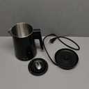 Seehot 850ml Small Electric Kettle Temperature Control,800W Double Wall Electric Tea Kettle of 304 Stainless Steel,5 Temp Presets,Hot Water Kettle Electric,Auto Shut Off for Tea and Coffee-Black