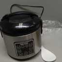 AROMA Digital Rice Cooker, 4-Cup (Uncooked) / 8-Cup (Cooked), Steamer, Grain Cooker, Multicooker, 2 Qt, Stainless Steel Exterior, ARC-914SBD